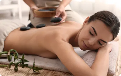 Hot stone massage
